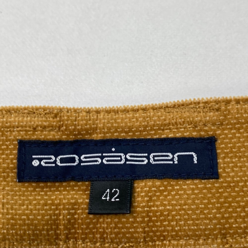 ROSASEN 로사센 스트레치 스커트 브라운 계열 42