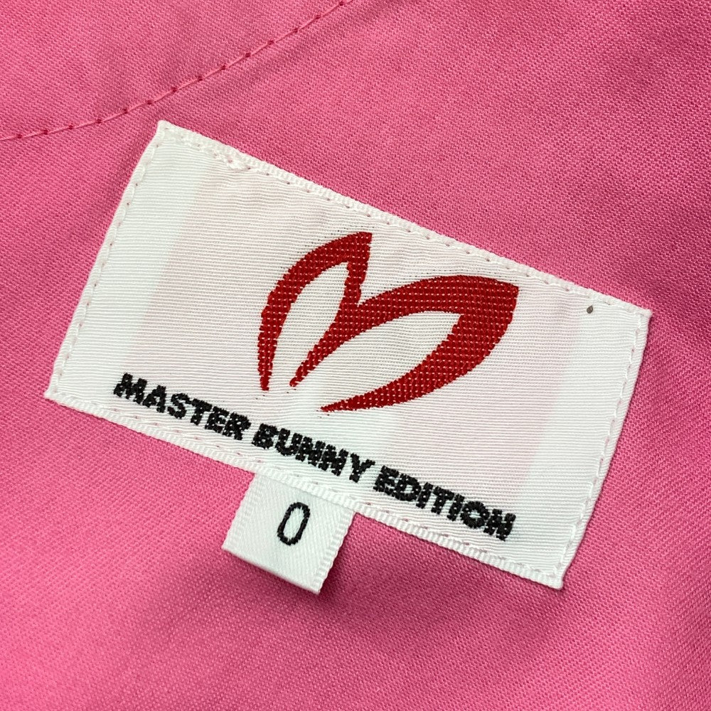 MASTER BUNNY EDITION マスターバニーエディション 2022年モデル ストレッチ ロングパンツ  ピンク系 0