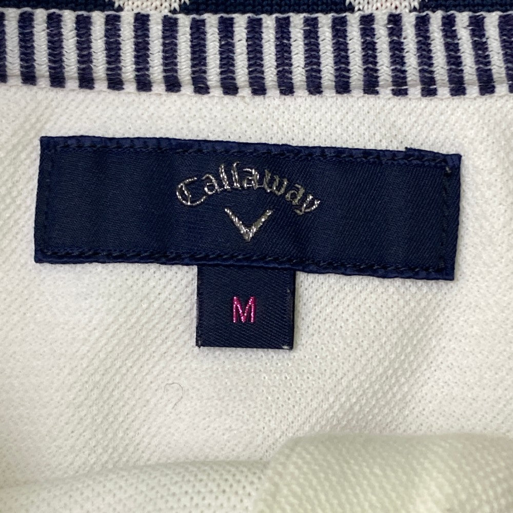 CALLAWAY キャロウェイ  半袖ポロシャツ  ホワイト系 M