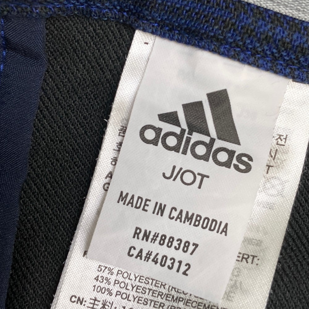 ADIDAS GOLF アディダスゴルフ  スカート チェック柄 ネイビー系 OT