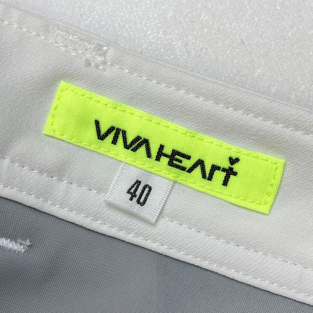 VIVA HEART ビバハート  インナー付き ストレッチスカート  ホワイト系 40