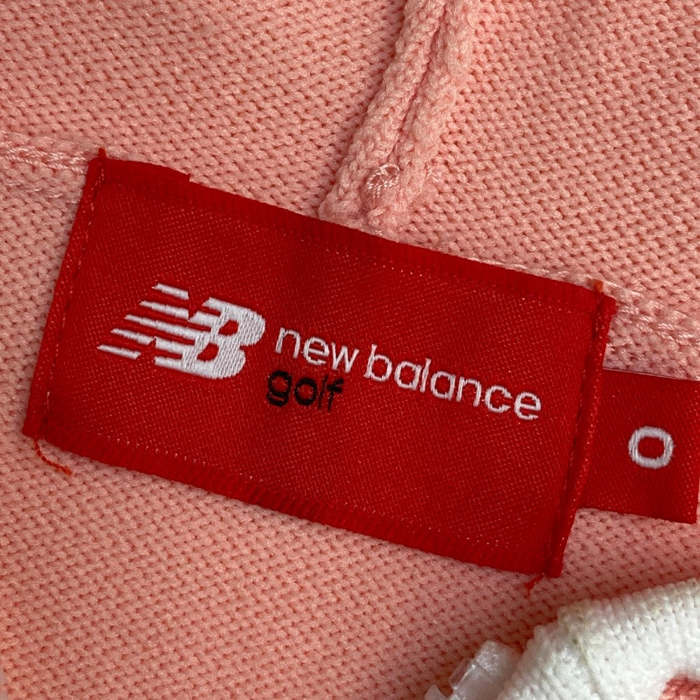 NEW BALANCE GOLF ニューバランス  ジップパーカー  ピンク系 0