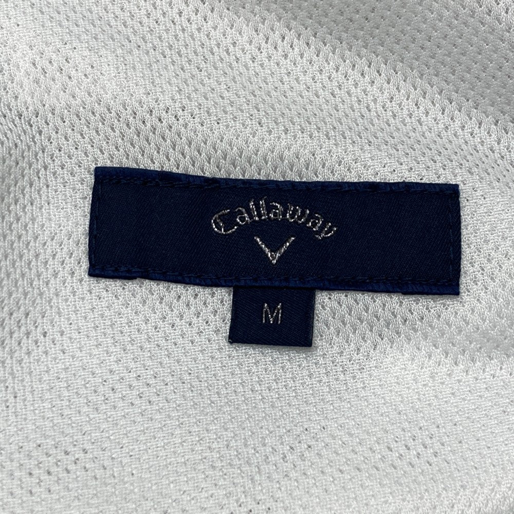 CALLAWAY キャロウェイ  シアサッカー ロングパンツ ストライプ柄 グレー系 M