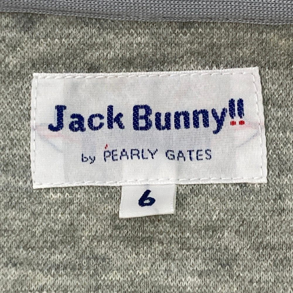JACK BUNNY ジャックバニー  長袖ポロシャツ  グレー系 6