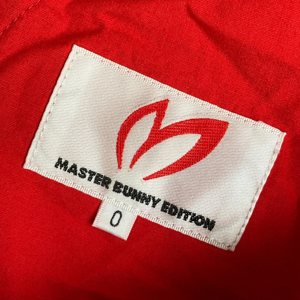 MASTER BUNNY EDITION マスターバニーエディション  ショートパンツ 裏地付 チェック柄 レッド系 0