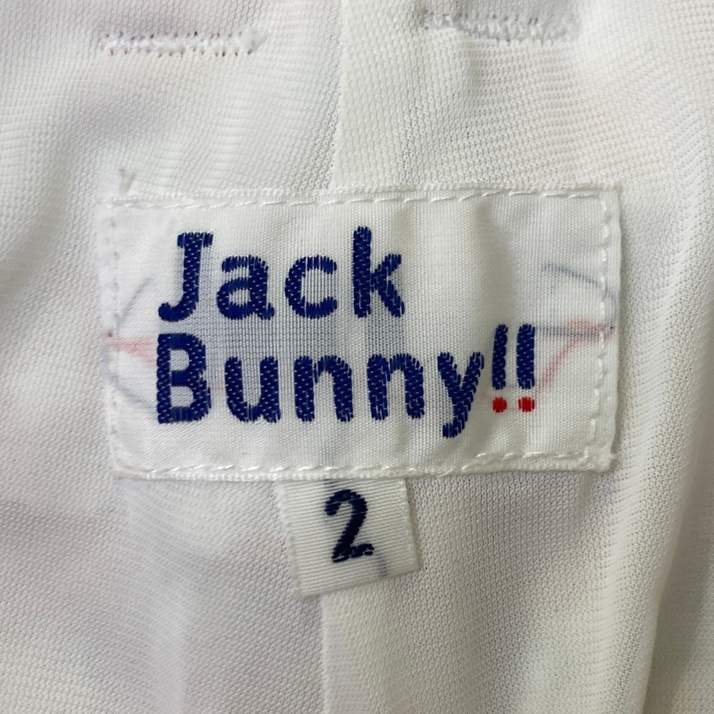 JACK BUNNY 잭 버니 이너 팬츠 포함 신축성 스커트 전면 패턴 화이트 계열 2