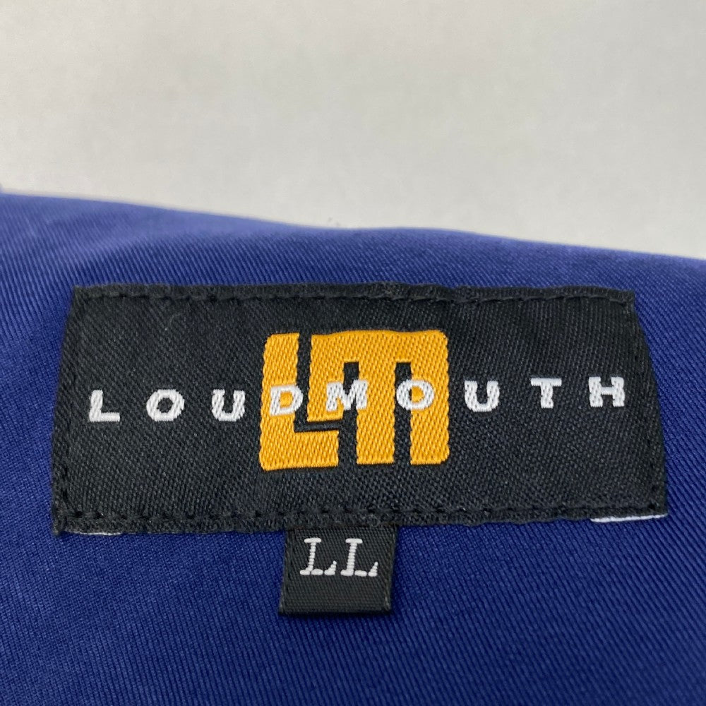 LOUD MOUTH ラウドマウス  ハーフパンツ Shooting Stars柄 ネイビー系 LL