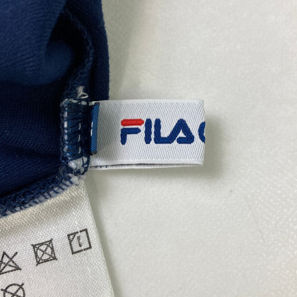 FILA GOLF フィラゴルフ  ハイネック 長袖Tシャツ  ネイビー系 L