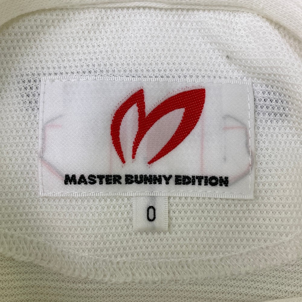 MASTER BUNNY EDITION マスターバニーエディション  半袖ポロシャツ  ホワイト系 0