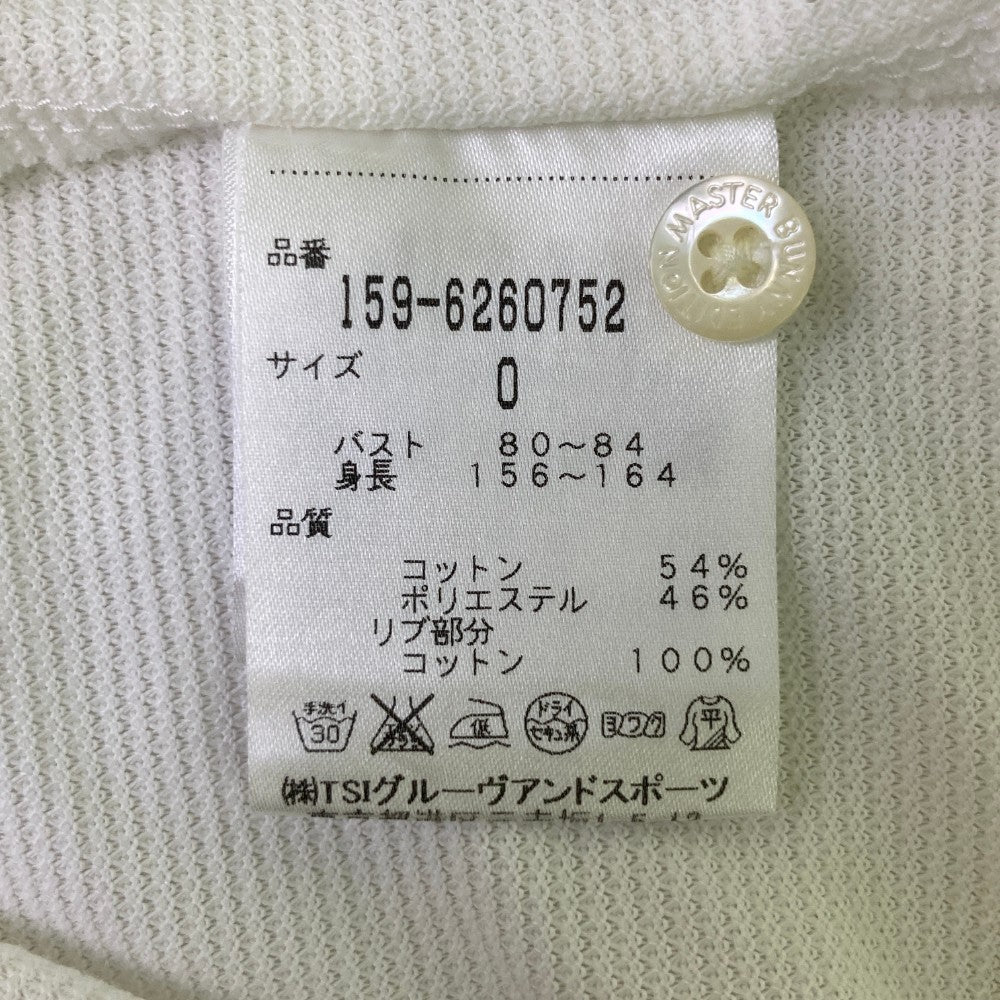 MASTER BUNNY EDITION マスターバニーエディション  半袖ポロシャツ  ホワイト系 0