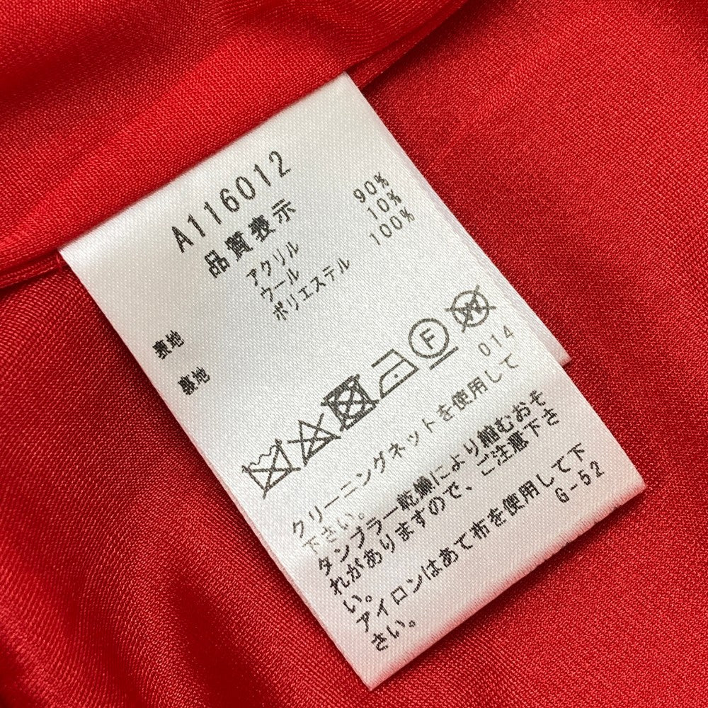 ARCHIVIO アルチビオ  ニットスカート  レッド系 38