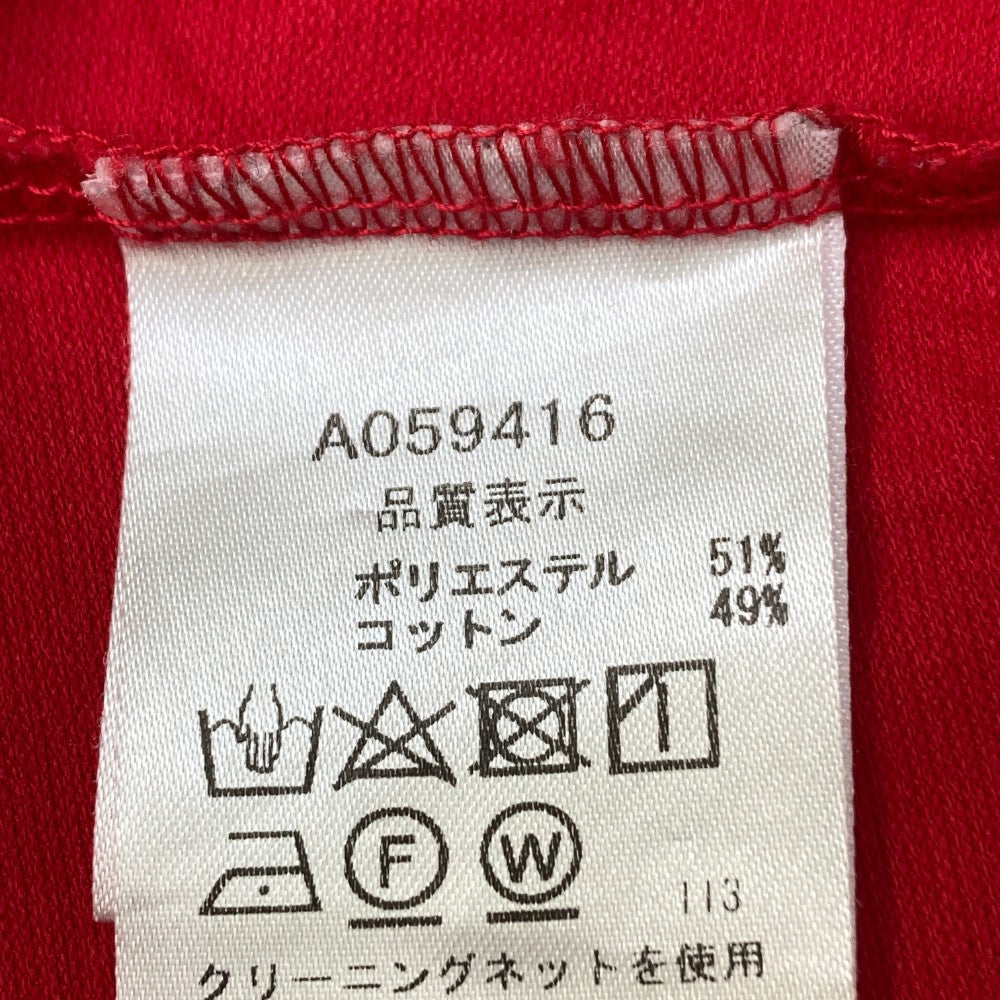 ARCHIVIO アルチビオ  ノースリーブポロシャツ  レッド系 40
