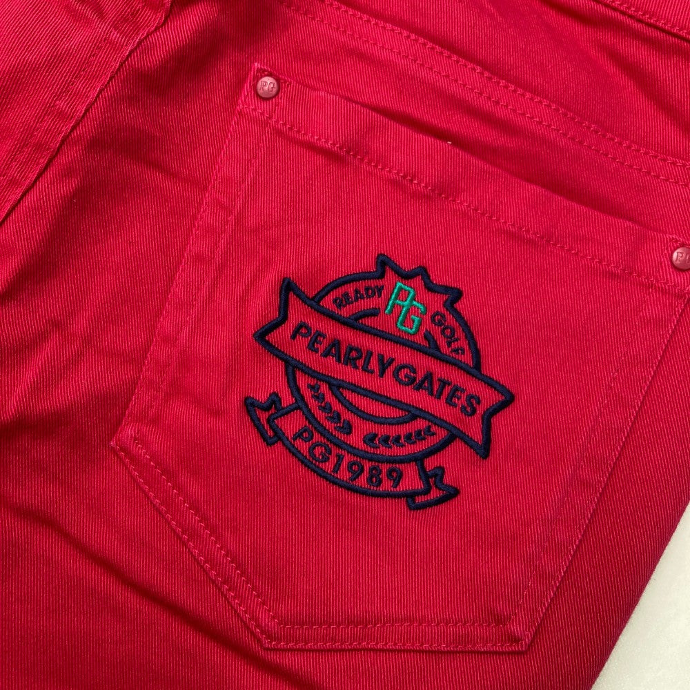 PEARLY GATES パーリーゲイツ 30周年 ストレッチパンツ  ピンク系 1