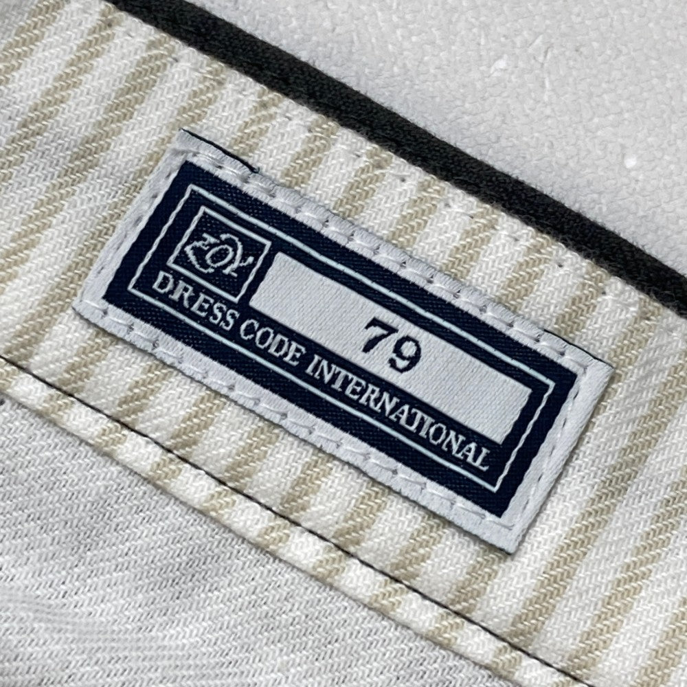 ZOY ゾーイ  ストレッチパンツ チェック柄 カーキ系 79