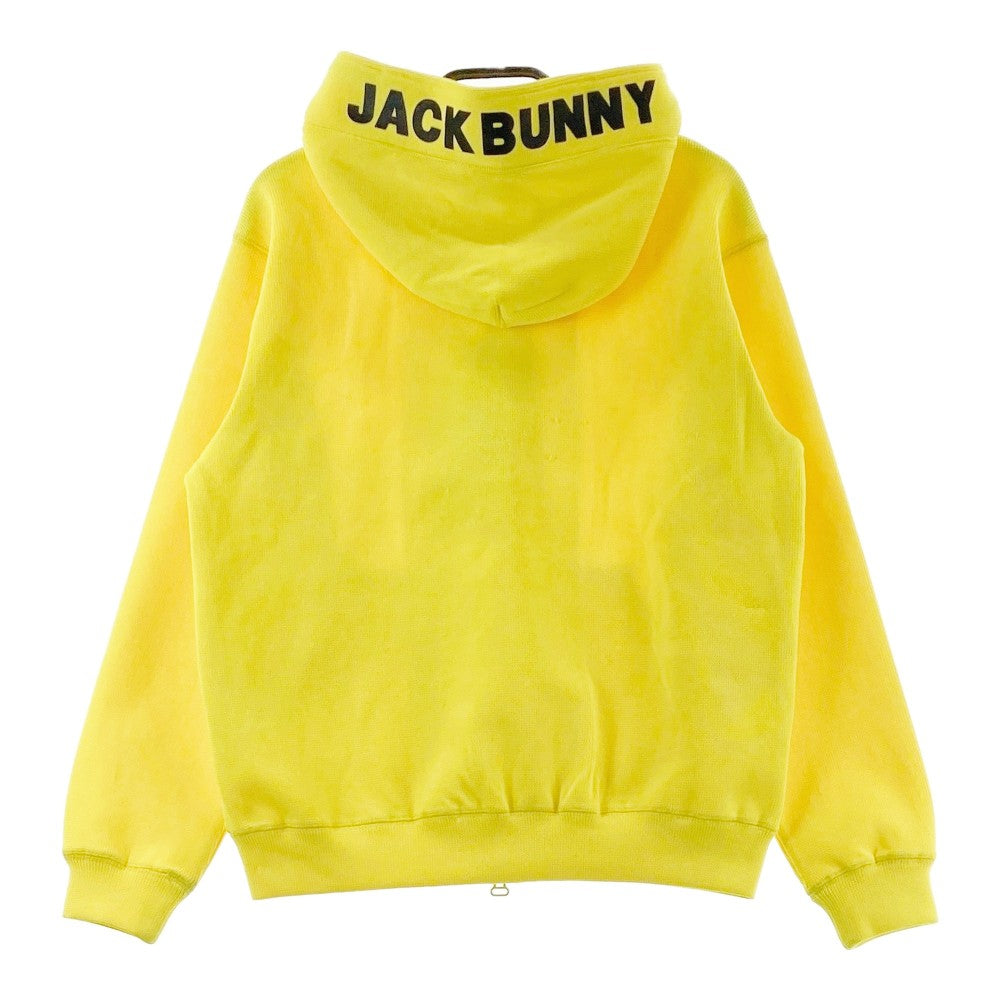 JACK BUNNY ジャックバニー  ニット ジップパーカー  イエロー系 0