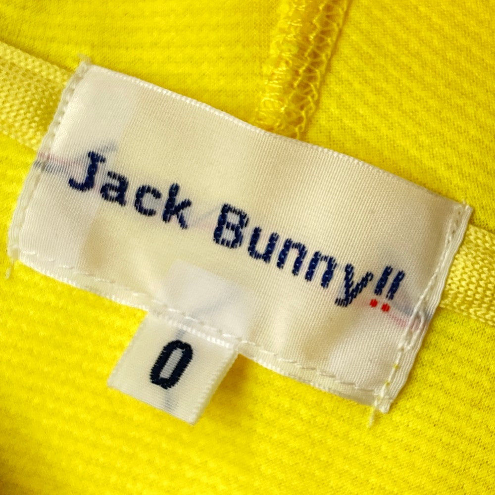 JACK BUNNY ジャックバニー  ニット ジップパーカー  イエロー系 0