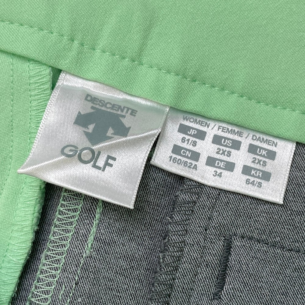 DESCENTE GOLF 데상트 골프  스트레치 스커트  그린 계열 S