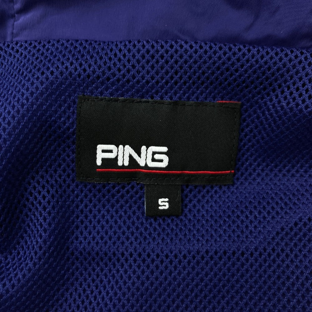 PING 핑  나일론 집업 후드티  퍼플 계열 S
