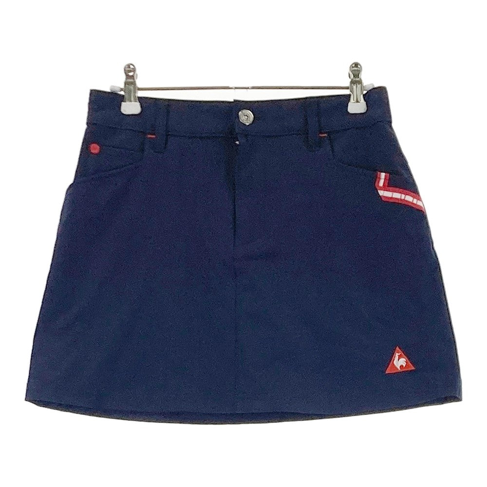 LE COQ GOLF ルコックゴルフ  インナー付 スカート  ネイビー系 7