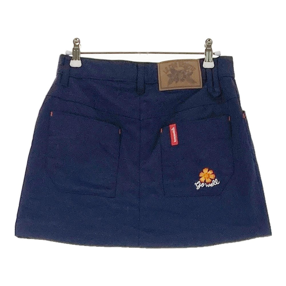 LE COQ GOLF ルコックゴルフ  インナー付 スカート  ネイビー系 7