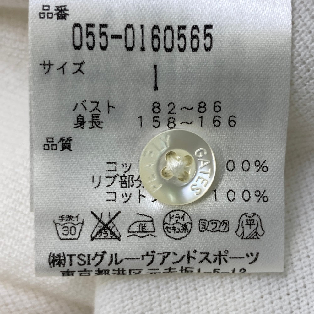 PEARLY GATES パーリーゲイツ  半袖ポロシャツ  ホワイト系 1