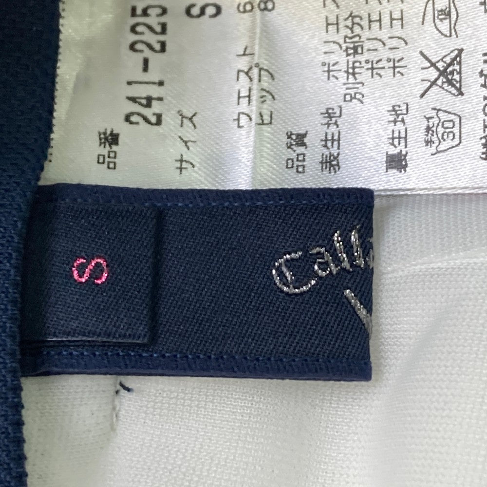 CALLAWAY 캘러웨이 이너 팬츠 포함 스커트 별 전체 패턴 화이트 계열 S 사이즈
