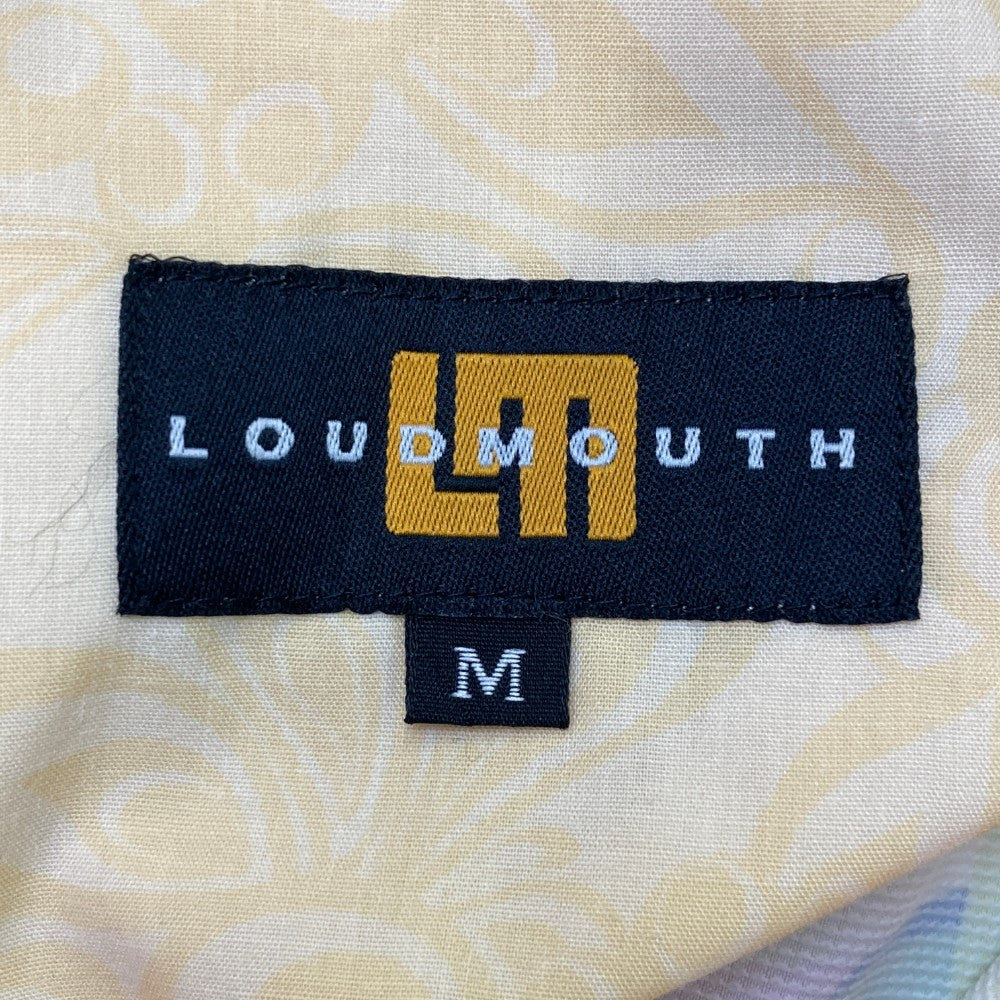 LOUD MOUTH ラウドマウス  ストレッチスカート ピンクシャンパン柄 ピンク系 M