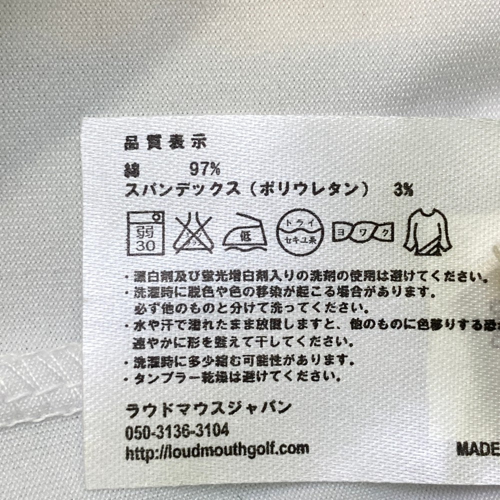 LOUD MOUTH ラウドマウス  インナー付き スカート 総柄 ブルー系 US 4
