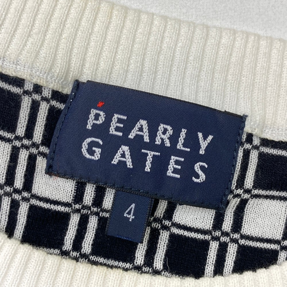 PEARLY GATES 파리게이츠 니트 스웨터 네이비계열 4