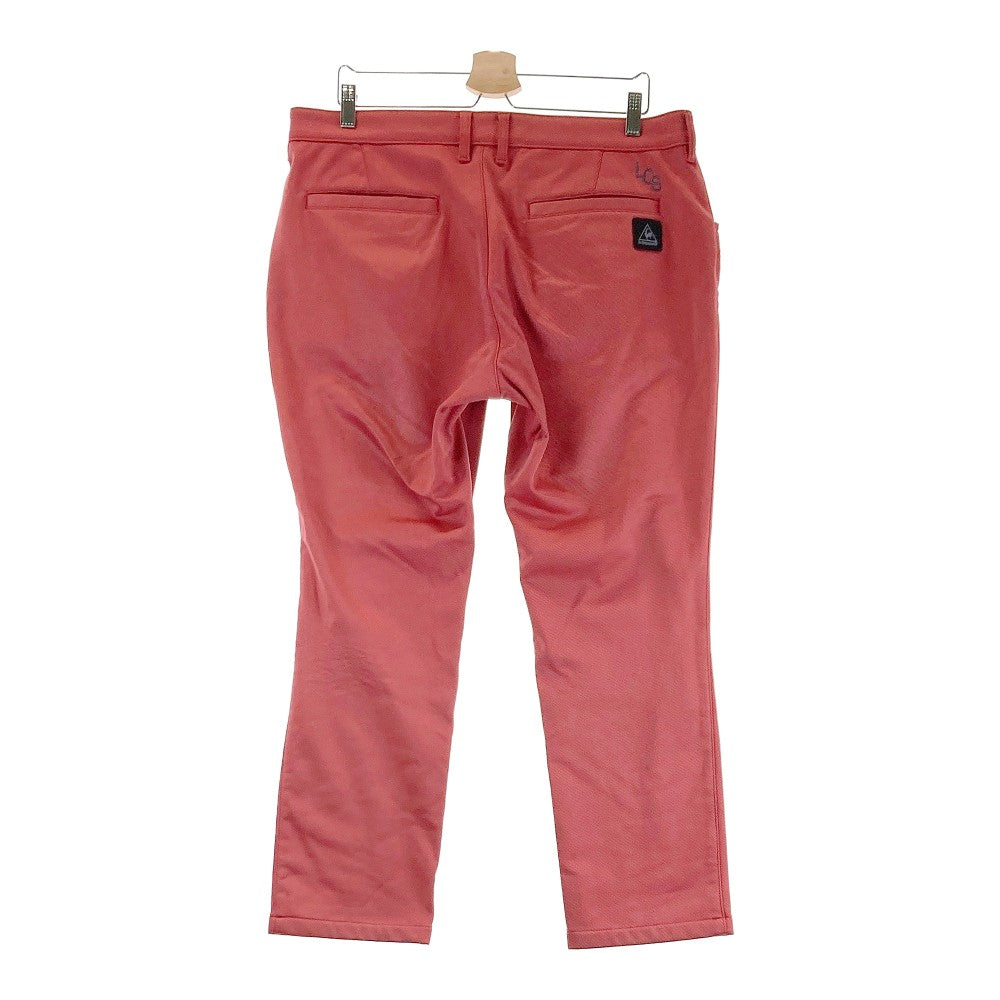 LE COQ GOLF ルコックゴルフ  裏起毛パンツ  レッド系 92