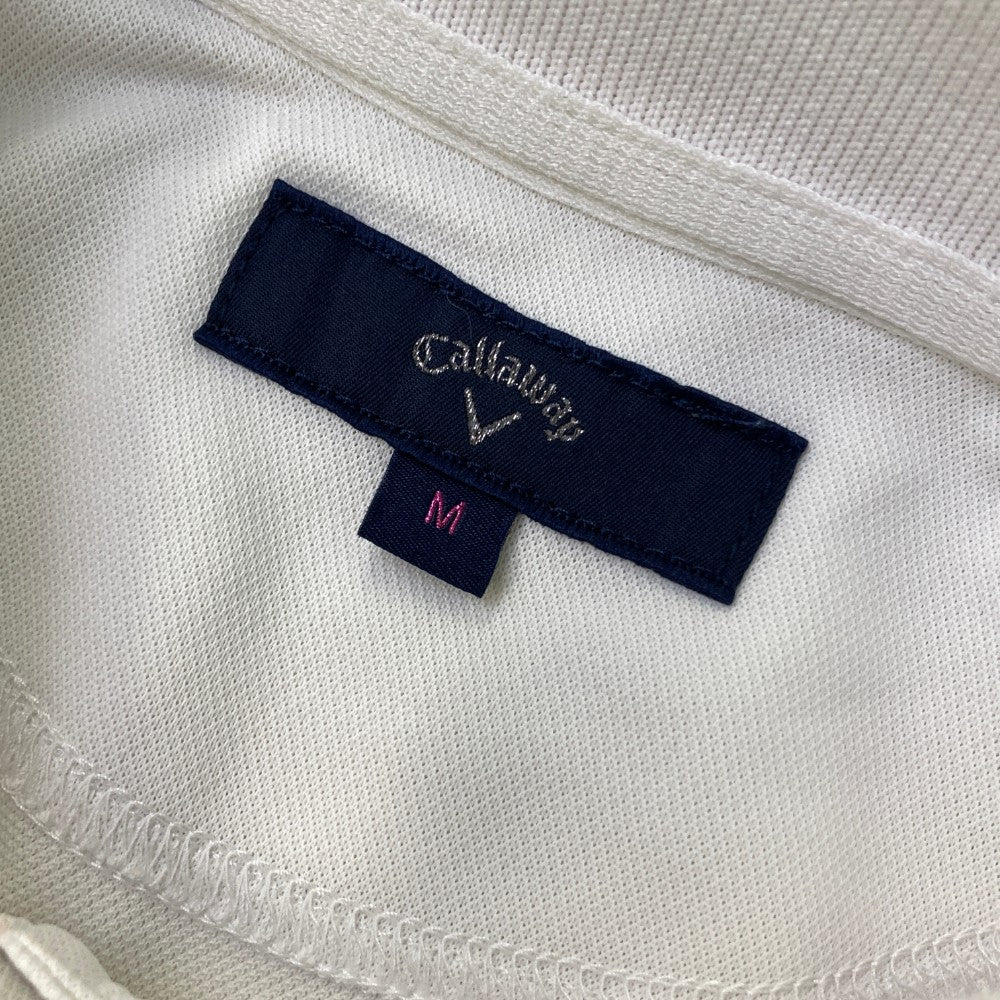 CALLAWAY キャロウェイ 2023年モデル 半袖ポロシャツ  ホワイト系 M
