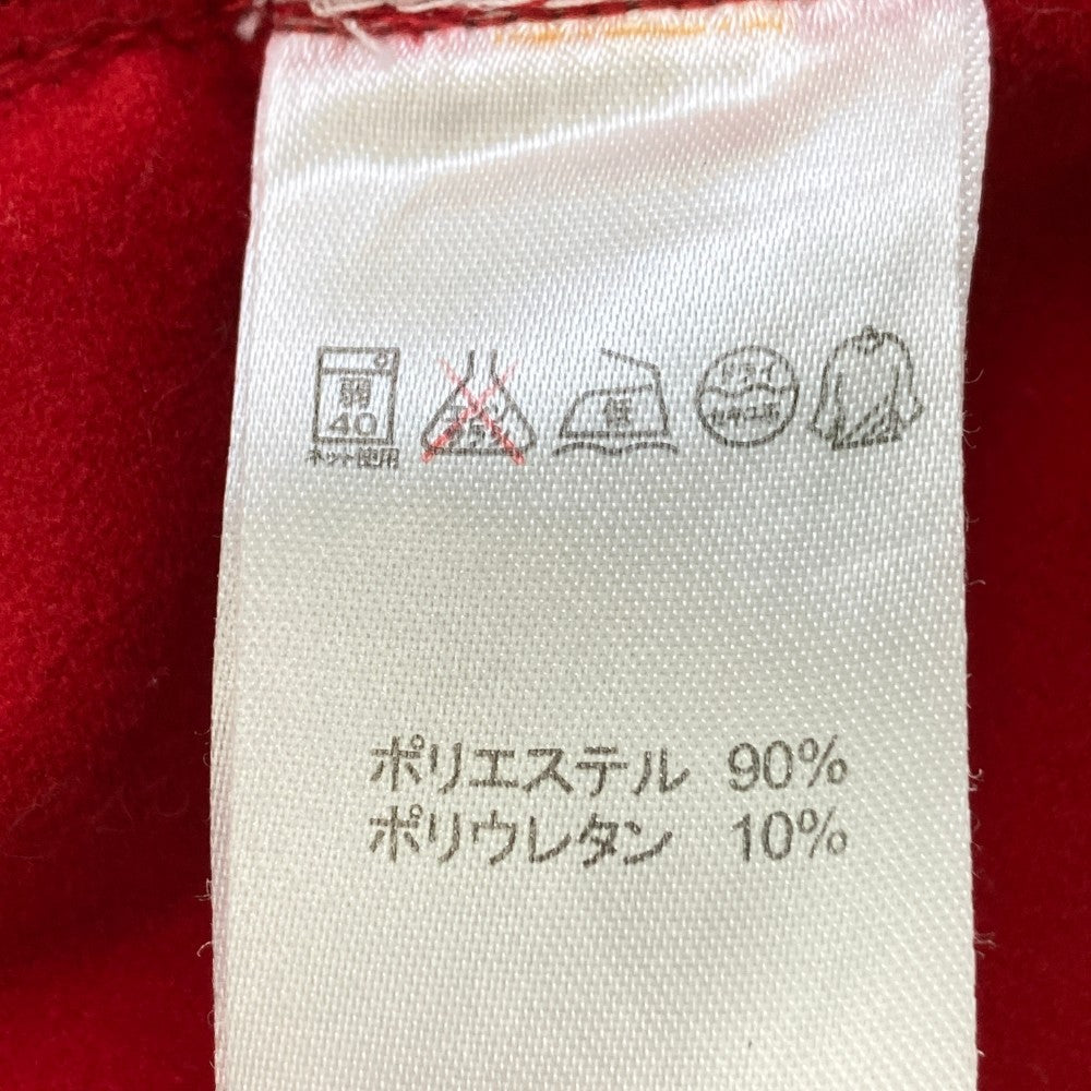 FILA GOLF フィラゴルフ  裏起毛ストレッチスカート  レッド系 S