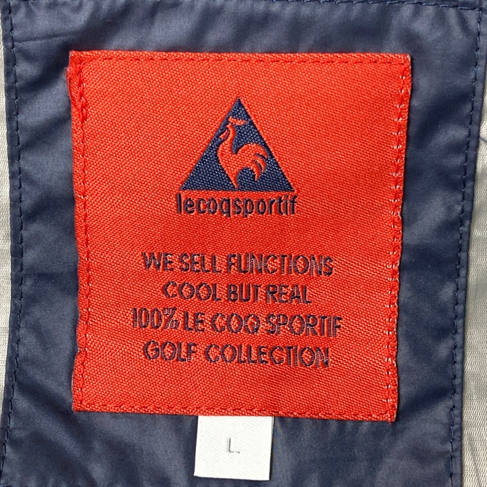 LE COQ GOLF ルコックゴルフ  2way ナイロン ジャケット  ネイビー系 L
