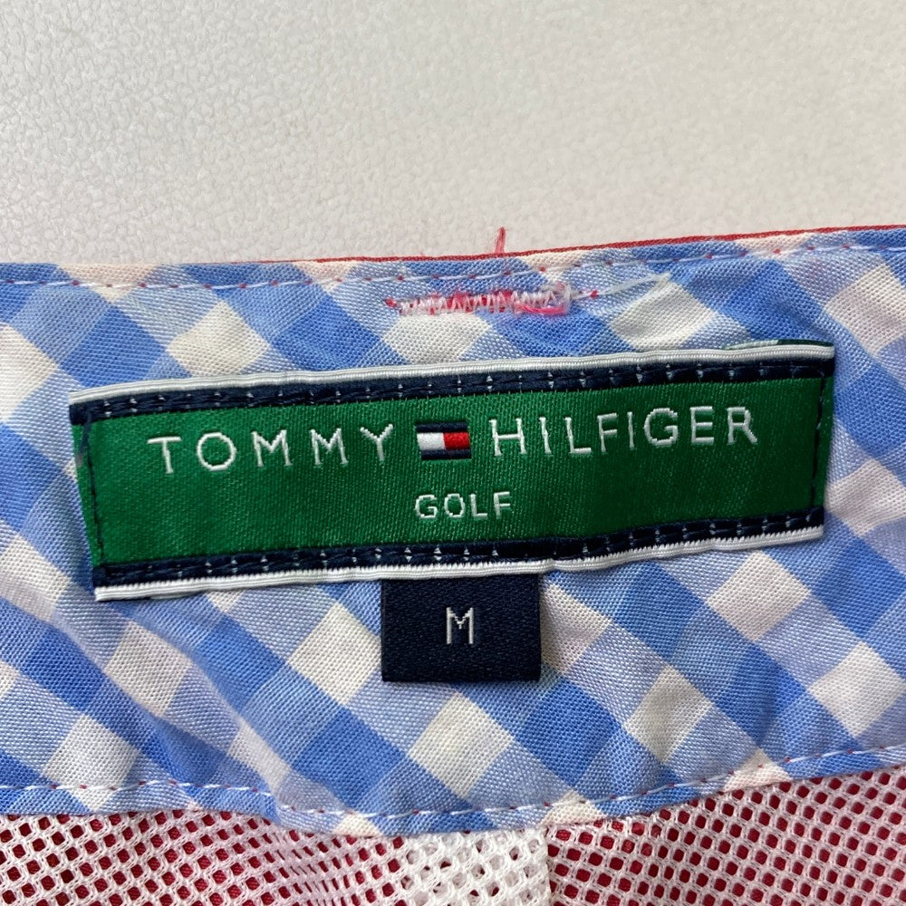 TOMMY HILFIGER GOLF 토미 힐피거 골프  안감 메쉬 나일론 팬츠  핑크 계열 M