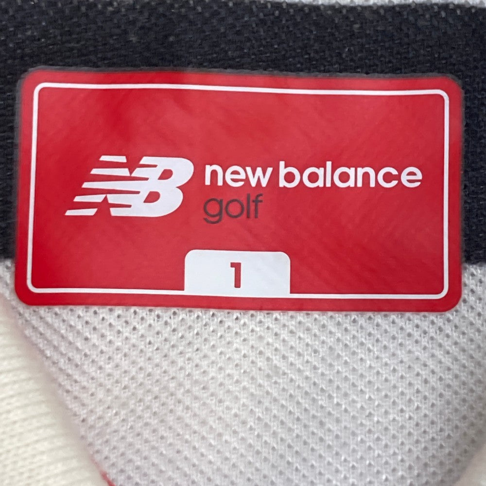 NEW BALANCE GOLF 뉴발란스  반팔 폴로 셔츠  화이트 계열 1