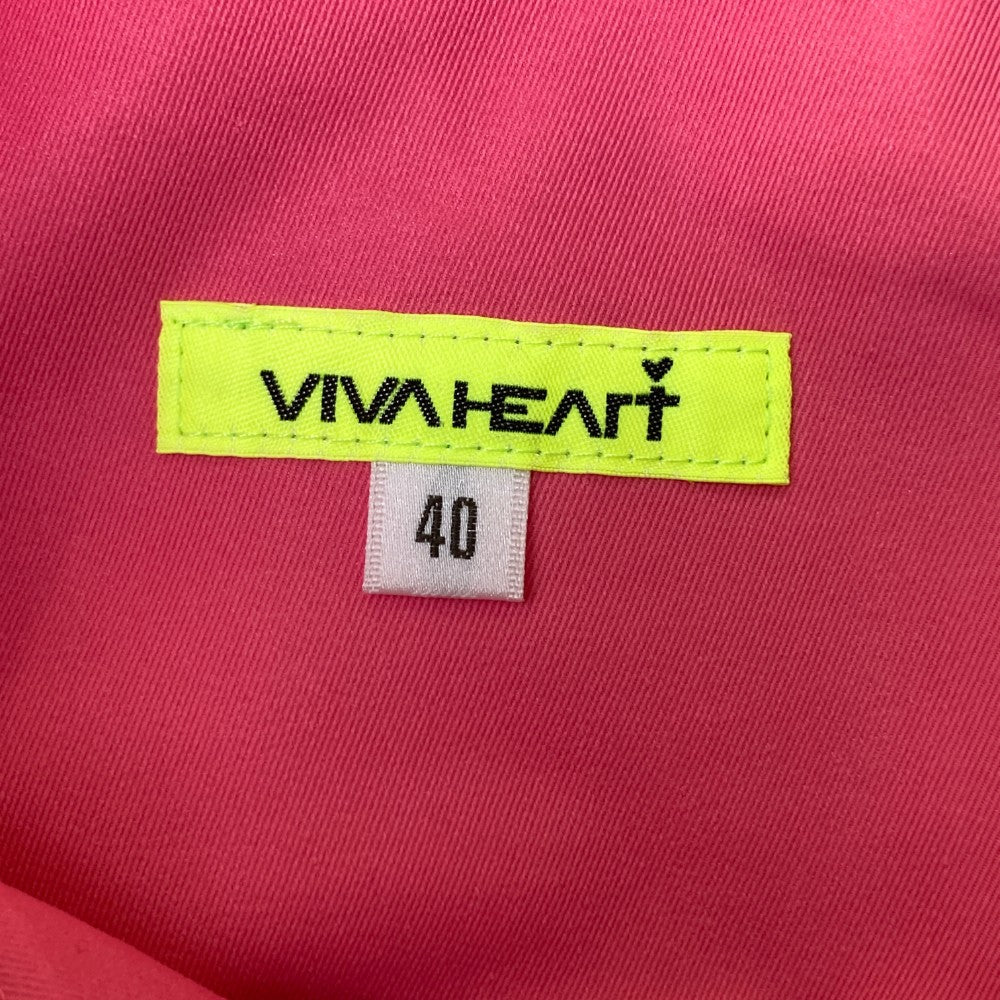 VIVA HEART ビバハート ×axelgolf スカート  ピンク系 40