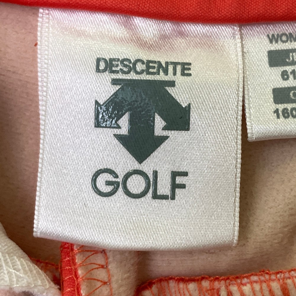 DESCENTE GOLF 데상트골프 기모 안감 팬츠 오렌지계열 61/S