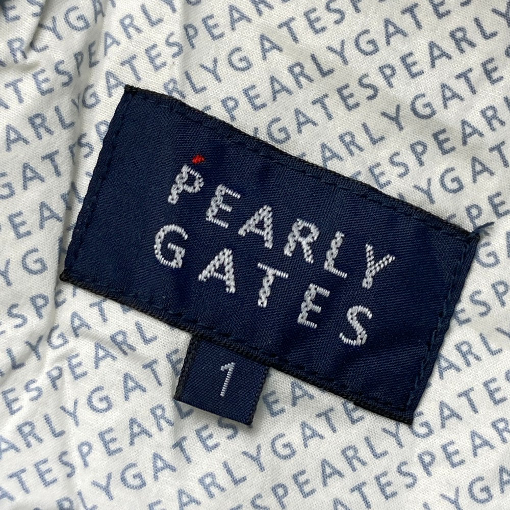 PEARLY GATES パーリーゲイツ  ストレッチスカート ワッペン  ブルー系 1