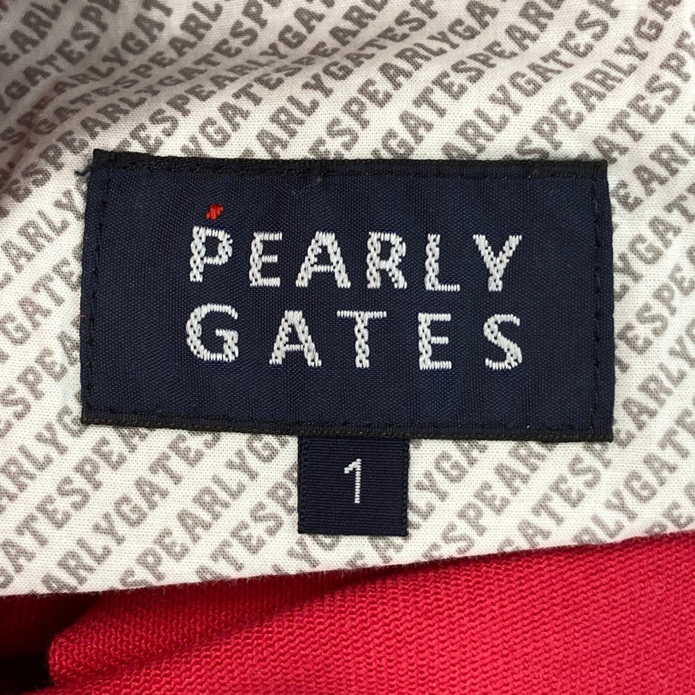 PEARLY GATES 펄리게이츠  스트레치 스커트  레드 계열 1