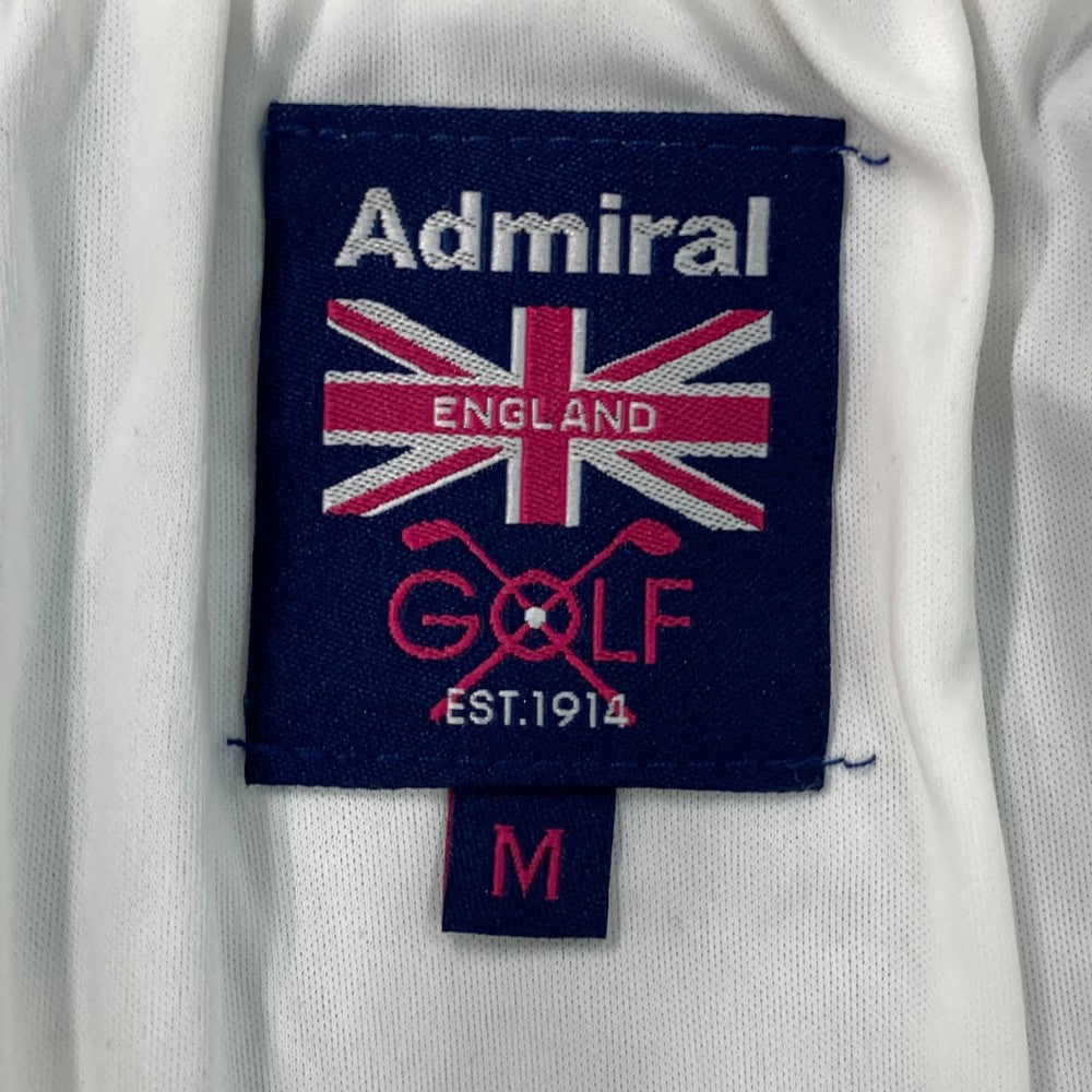 ADMIRAL アドミラル  裏地付 ニットスカート 総柄 ホワイト系 M