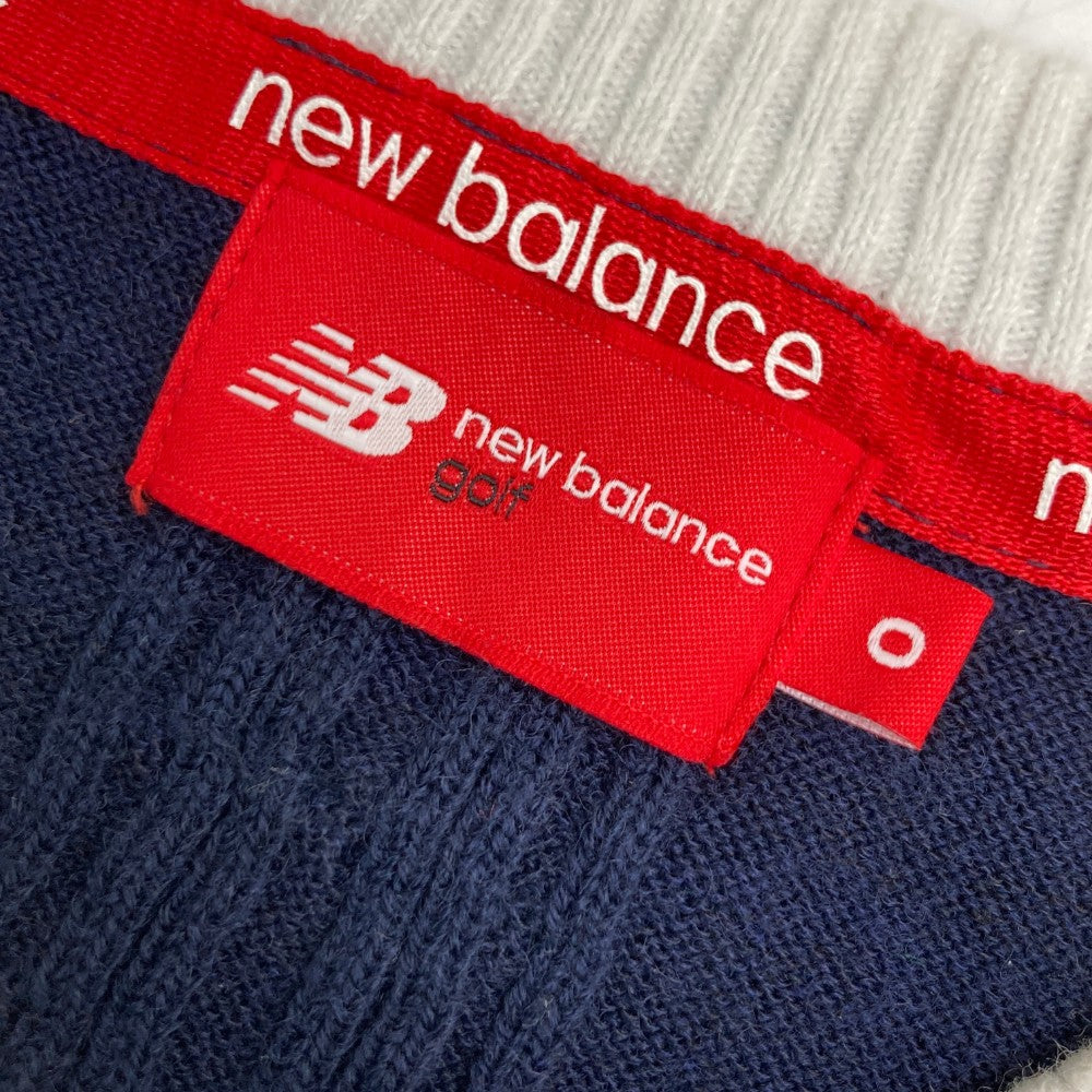 NEW BALANCE GOLF 뉴발란스 V넥 니트 베스트 네이비 계열 0
