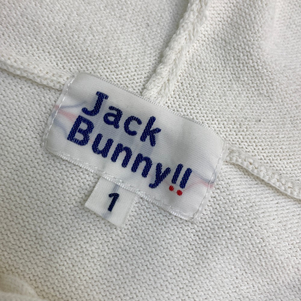 JACK BUNNY 잭 버니 니트 후드  화이트 계열 1