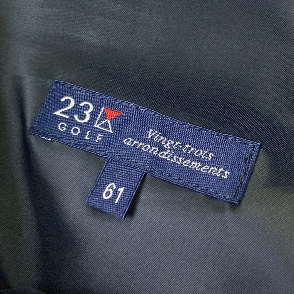 23区GOLF ニジュウサンクゴルフ  フレアショートパンツ  ネイビー系 61