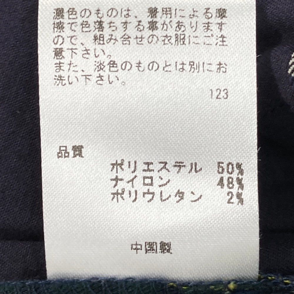 23区GOLF ニジュウサンクゴルフ  ストレッチ ジョガーパンツ チェック柄 グリーン系 1