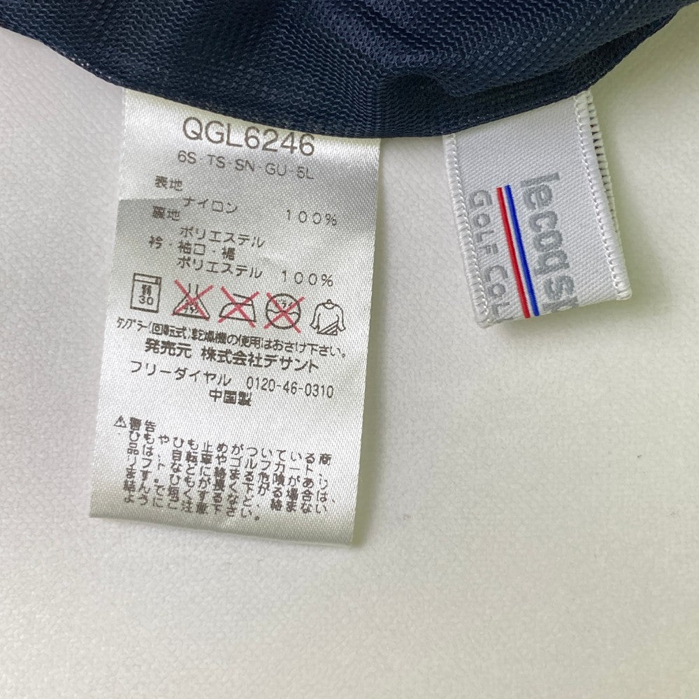 LE COQ GOLF ルコックゴルフ  2WAY ジップジャケット  ネイビー系 M