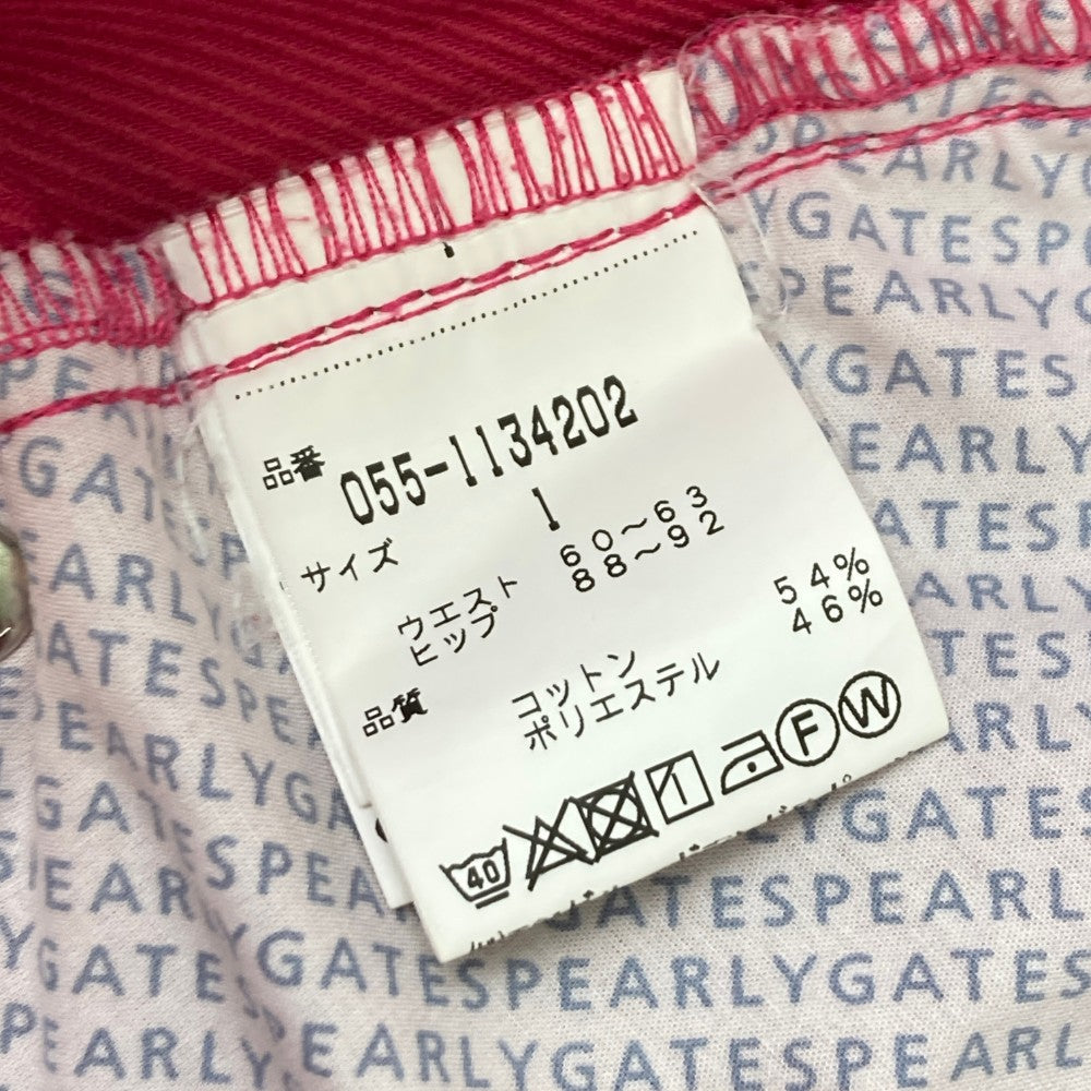 PEARLY GATES パーリーゲイツ  スカート  ピンク系 1
