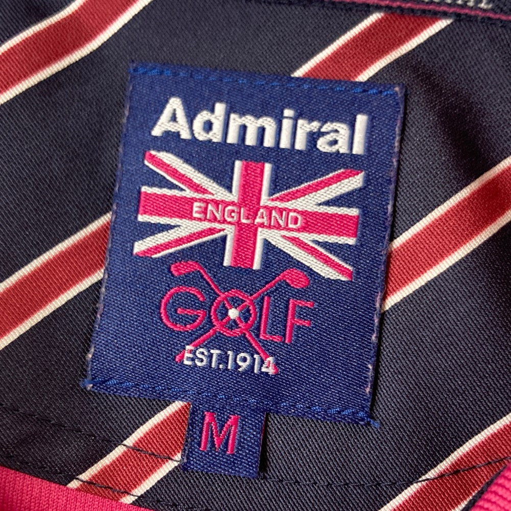 ADMIRAL 어드미럴  반팔 폴로 셔츠  핑크 계열 M