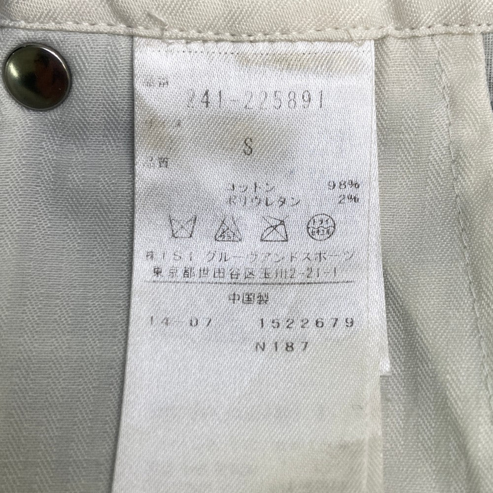 CALLAWAY キャロウェイ  ベロア ストレッチスカート チェック柄 ネイビー系 S