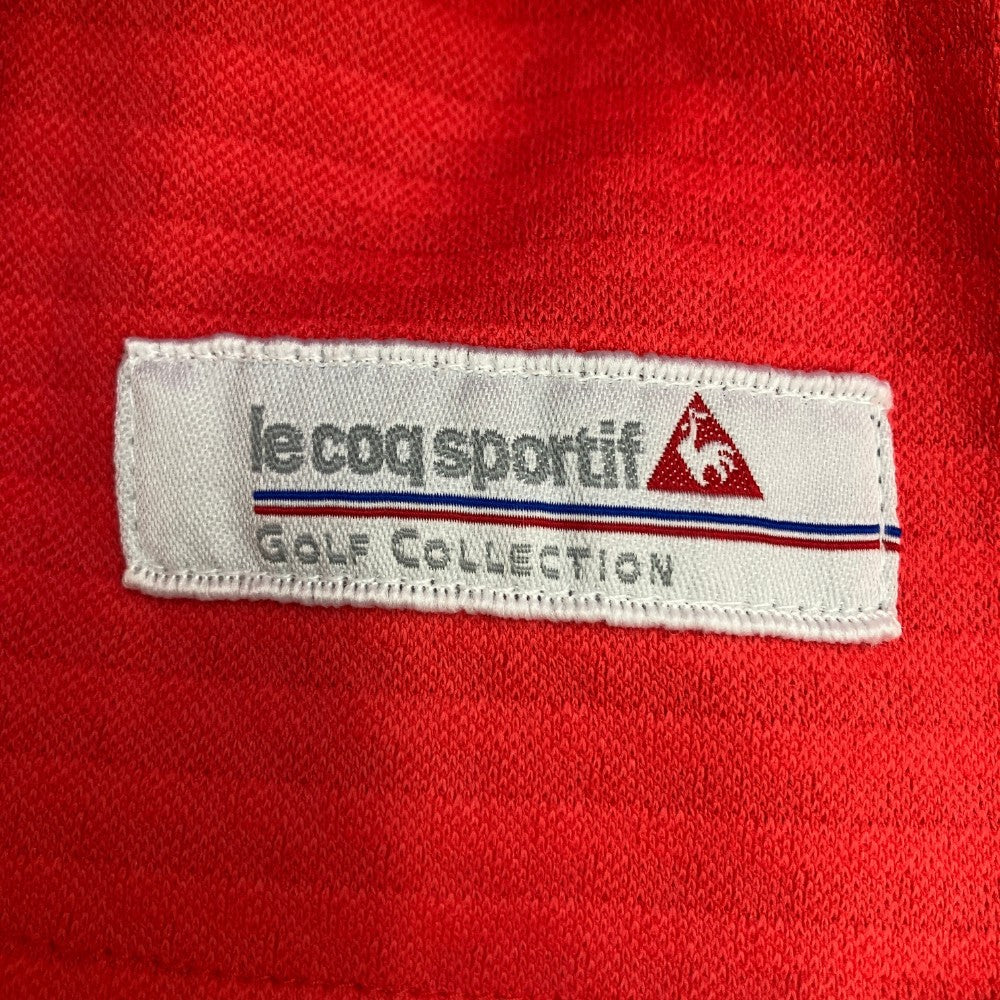 LE COQ GOLF ルコックゴルフ  ストレッチスカート チェック柄 レッド系 9