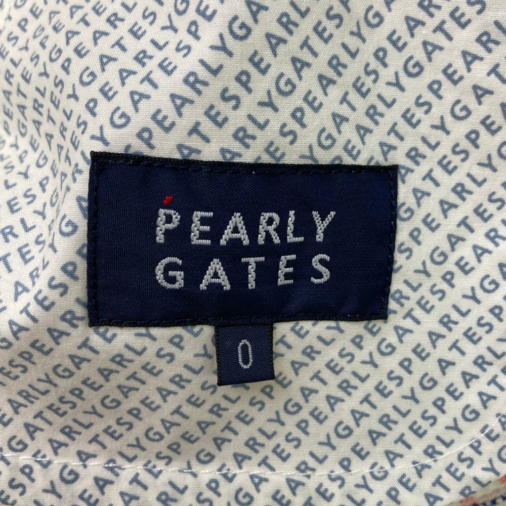 PEARLY GATES パーリーゲイツ 2024年モデル ストレッチスカート ロゴ 総柄 ホワイト系 0